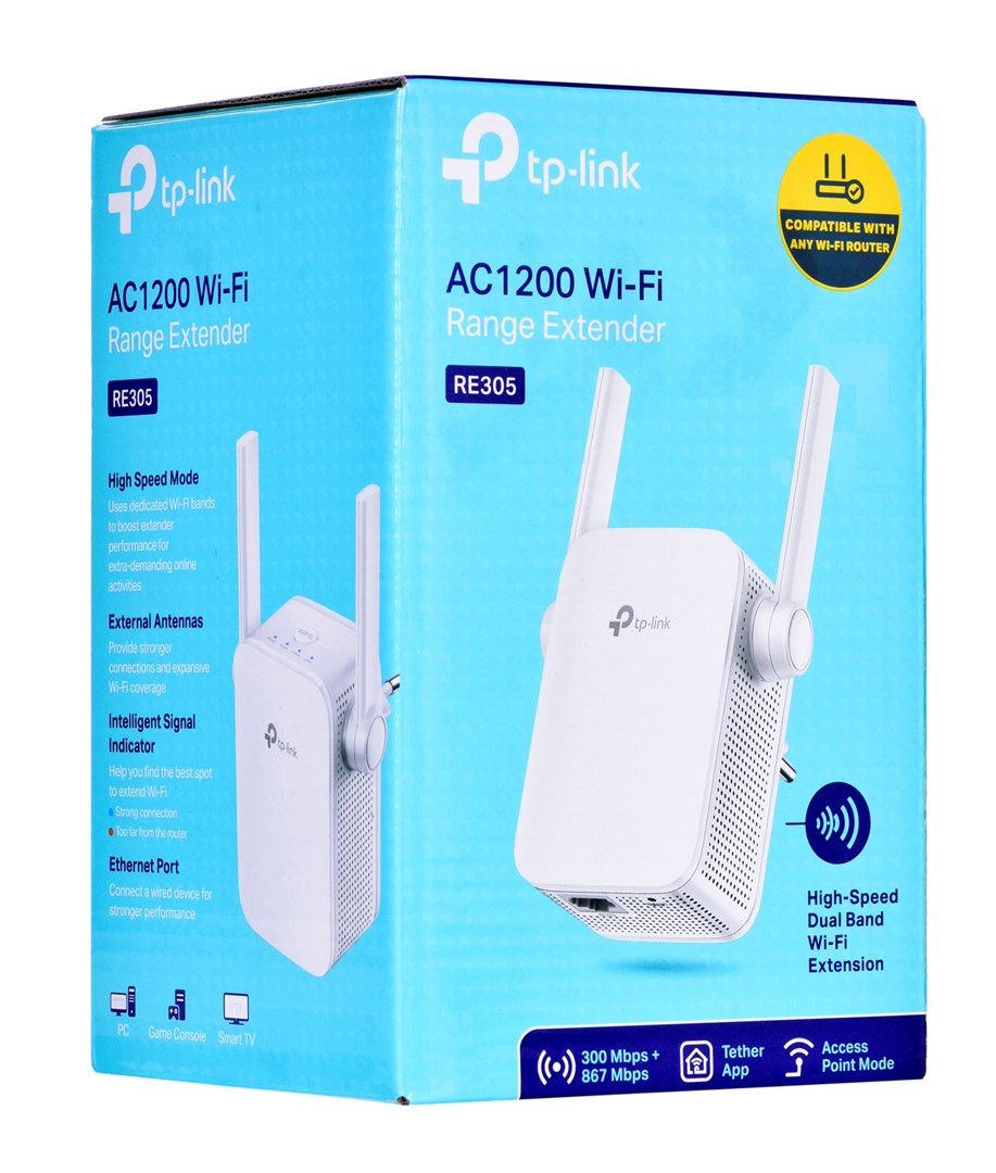 TP-LINK AC1200 Wi-Fi Range Extender TP-LINK AC1200 Wi-Fi Range Extender