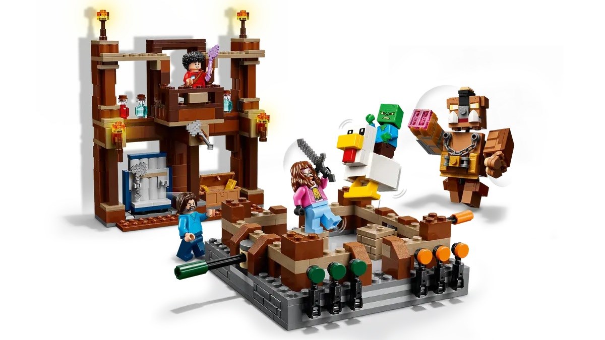 LEGO MINECRAFT 21272 Woodland Mansion Fighting Ring LEGO MINECRAFT 21272 Woodland Mansion Fighting Ring