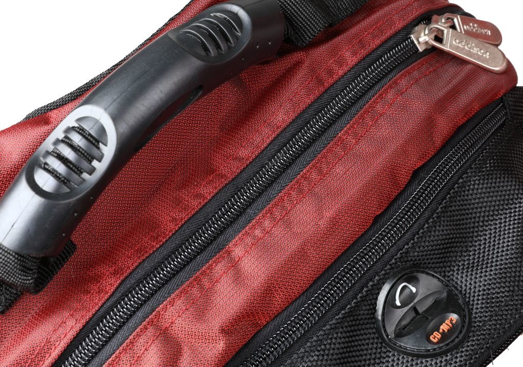Addison 311015 notebook case 39.6 cm (15.6") Backpack Black, Burgundy Addison 311015 notebook case 39.6 cm (15.6") Backpack Black, Burgundy
