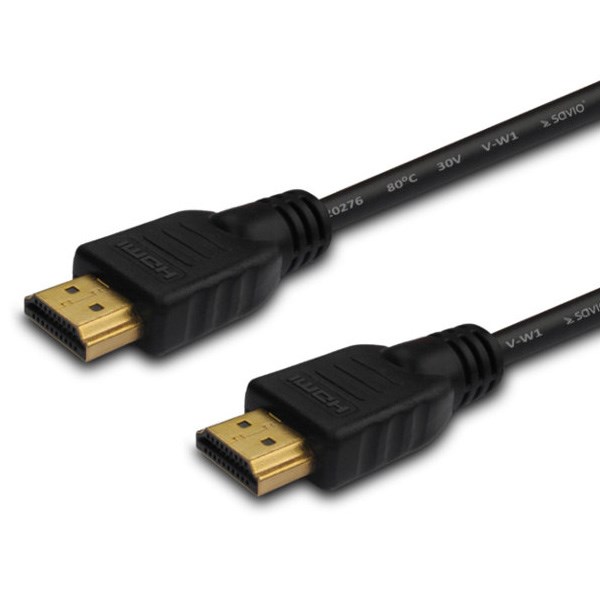 SAVIO HDMI (M) Cable, 20m, black, gold tips, v1.4 high speed, ethernet/3D CL-75 SAVIO HDMI (M) Cable, 20m, black, gold tips, v1.4 high speed, ethernet/3D CL-75