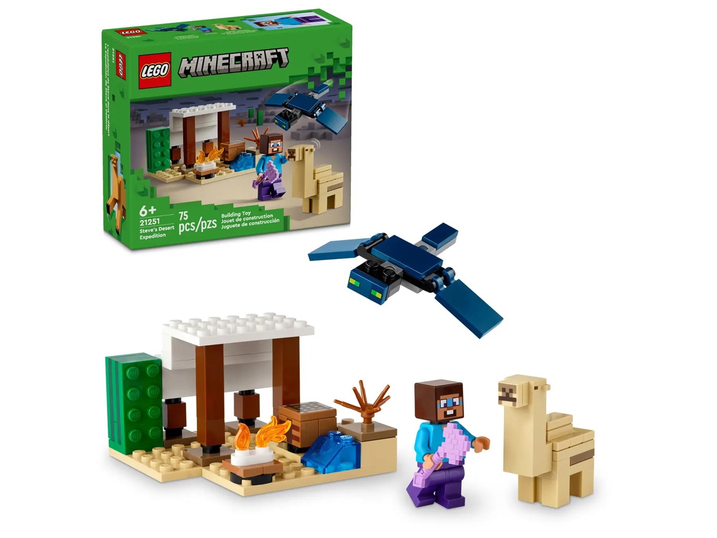 LEGO MINECRAFT 21251 STEVE'S DESERT EXPEDITION LEGO MINECRAFT 21251 STEVE'S DESERT EXPEDITION