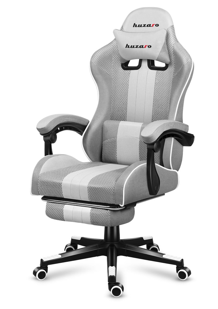 HUZARO FORCE 4.7 WHITE MESH GAMING CHAIR HUZARO FORCE 4.7 WHITE MESH GAMING CHAIR