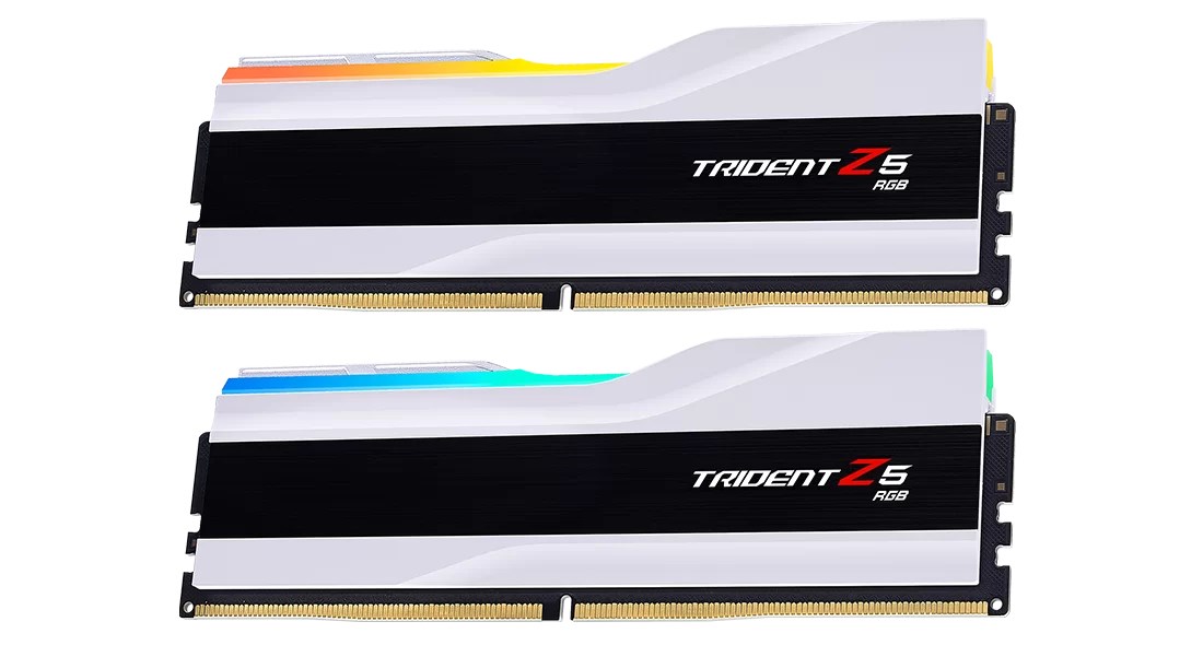 G.Skill Trident Z5 RGB memory module 32 GB 2 x 16 GB DDR5 6000 MHz G.Skill Trident Z5 RGB memory module 32 GB 2 x 16 GB DDR5 6000 MHz