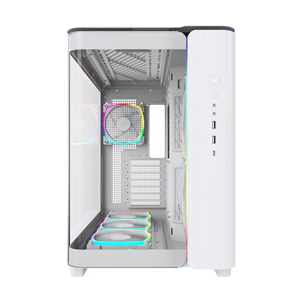 Montech KING 95 PRO Midi-Tower, Tempered Glass, ARGB - white Montech KING 95 PRO Midi-Tower, Tempered Glass, ARGB - white