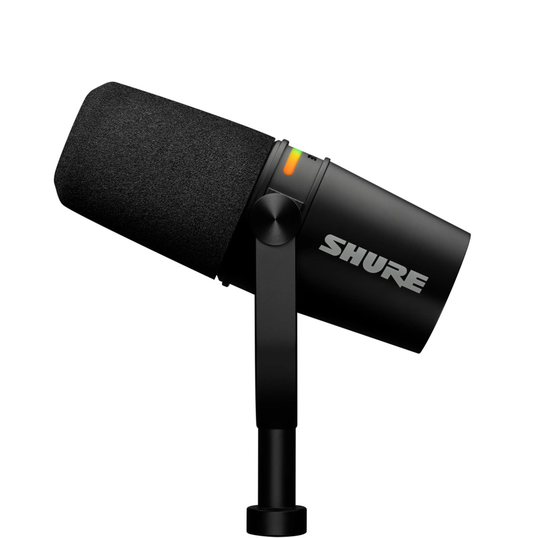 Shure MV7+-K-BNDL - lectern/vocal microphone with XLR/USB-C connector, black + desk stand GATOR Shure MV7+-K-BNDL - lectern/vocal microphone with XLR/USB-C connector, black + desk stand GATOR