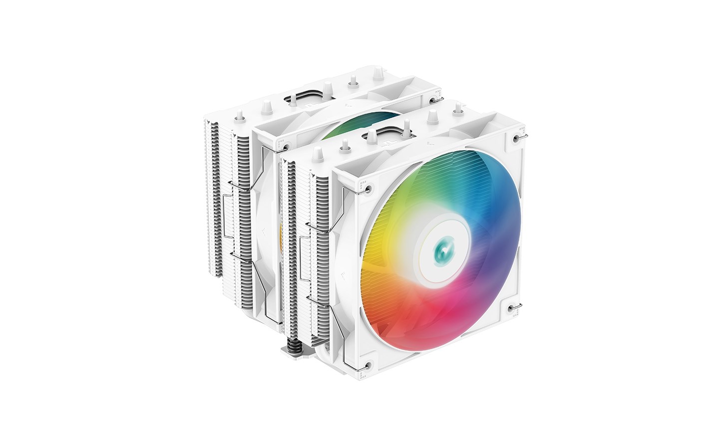 DeepCool AG620 WH ARGB Processor Air cooler 12 cm White 1 pc(s) DeepCool AG620 WH ARGB Processor Air cooler 12 cm White 1 pc(s)