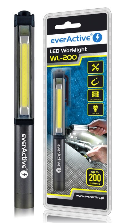 Flashlight everActive WL-200 3W COB LED Flashlight everActive WL-200 3W COB LED