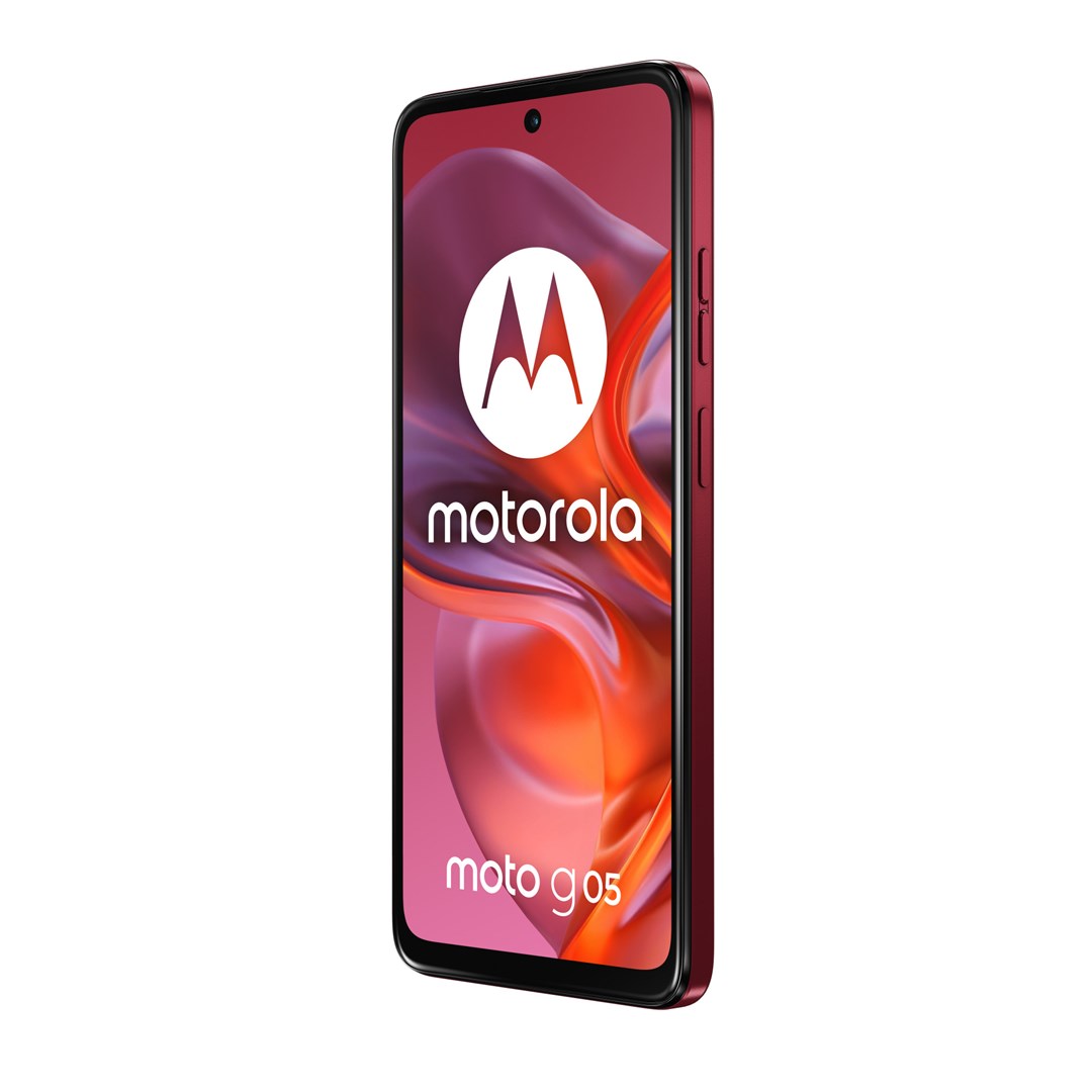 Motorola moto g05 16.9 cm (6.67") Dual SIM Android 15 4G USB Type-C 8 GB 128 GB 5200 mAh Red Motorola moto g05 16.9 cm (6.67") Dual SIM Android 15 4G USB Type-C 8 GB 128 GB 5200 mAh Red