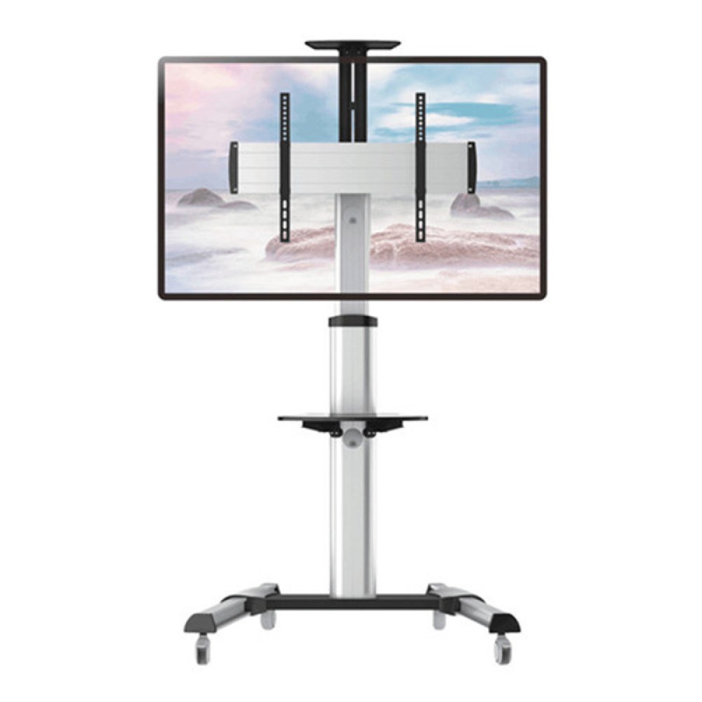 Techly Floor Support Trolley for LCD / LED / Plasma 37-70 with Shelf " ICA-TR15 Techly Floor Support Trolley for LCD / LED / Plasma 37-70 with Shelf " ICA-TR15