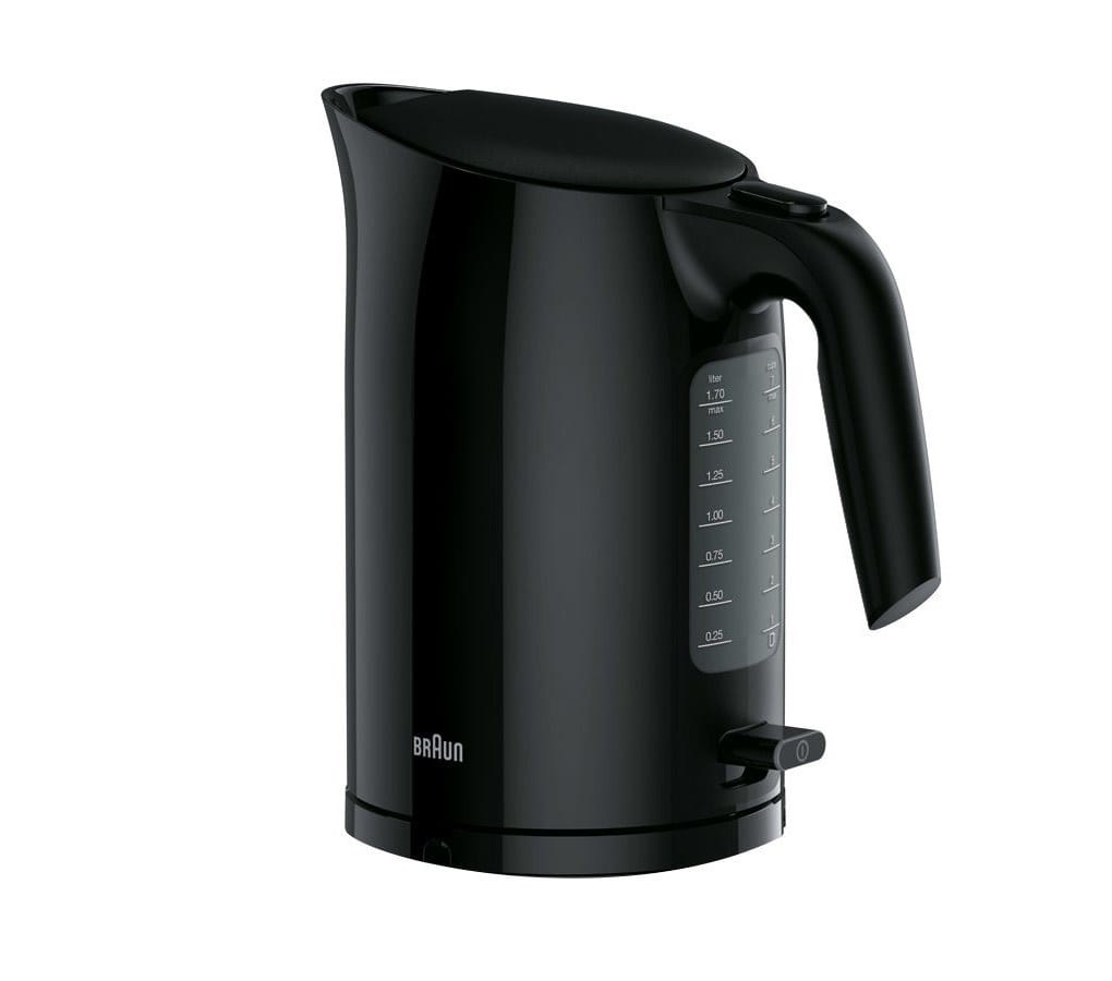 Braun PurEase WK 3100 BK electric kettle 1.7 L 2200 W Black Braun PurEase WK 3100 BK electric kettle 1.7 L 2200 W Black