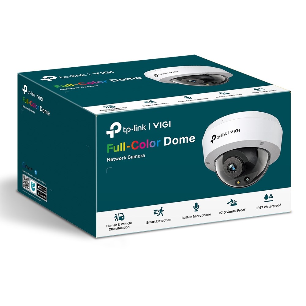 TP-Link VIGI C230(2.8mm) Dome IP security camera Indoor & outdoor 2304 x 1296 pixels Ceiling TP-Link VIGI C230(2.8mm) Dome IP security camera Indoor & outdoor 2304 x 1296 pixels Ceiling