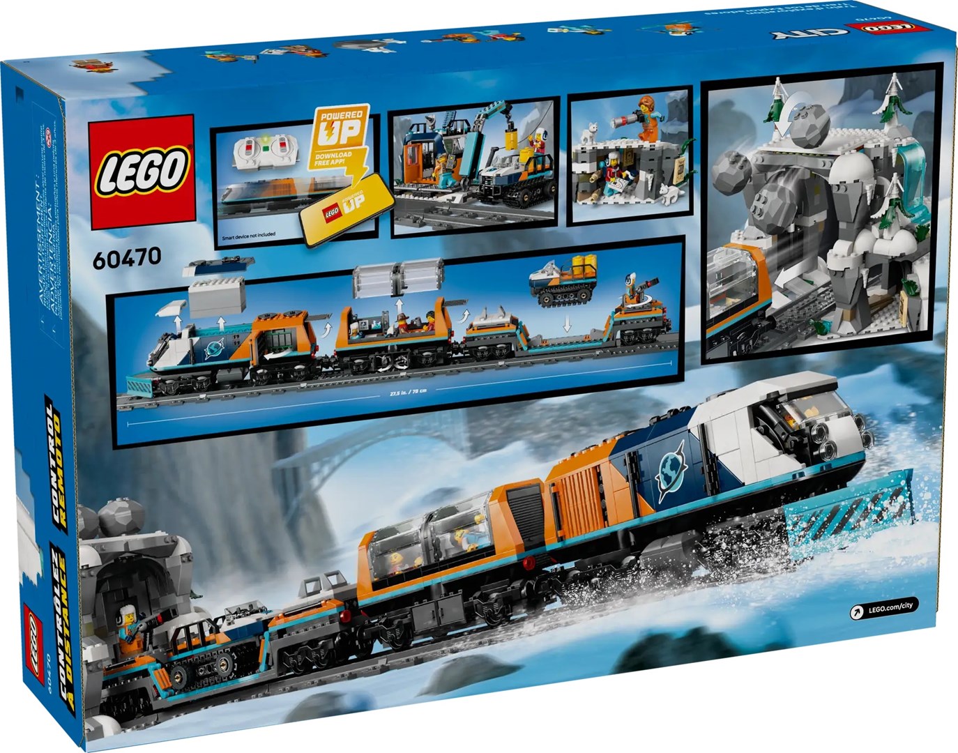 LEGO CITY 60470 Explorers Artic Polar Express Train LEGO CITY 60470 Explorers Artic Polar Express Train
