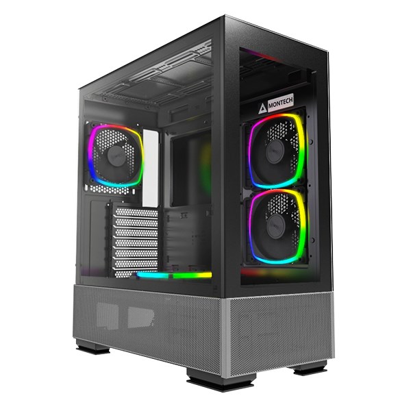 Montech SKY TWO, Midi-Tower - black Montech SKY TWO, Midi-Tower - black