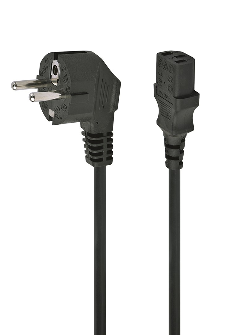 Gembird PC-186-VDE power cable Black 1.8 m Gembird PC-186-VDE power cable Black 1.8 m