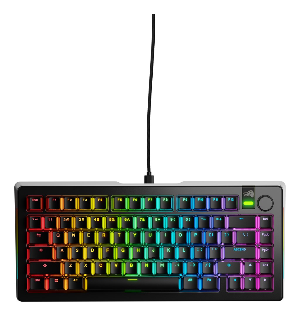 Glorious Gaming GMMK 3 PRO 75% Prebuilt Wired Black - US Glorious Gaming GMMK 3 PRO 75% Prebuilt Wired Black - US