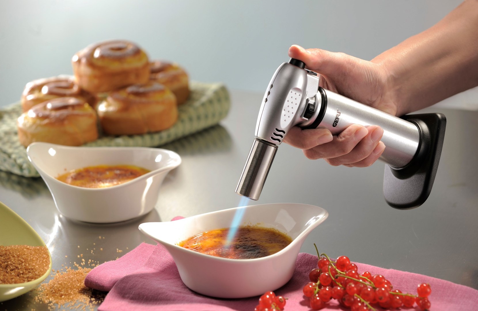 GEFU FUEGO Cooking Burner Black, Stainless Steel GEFU FUEGO Cooking Burner Black, Stainless Steel