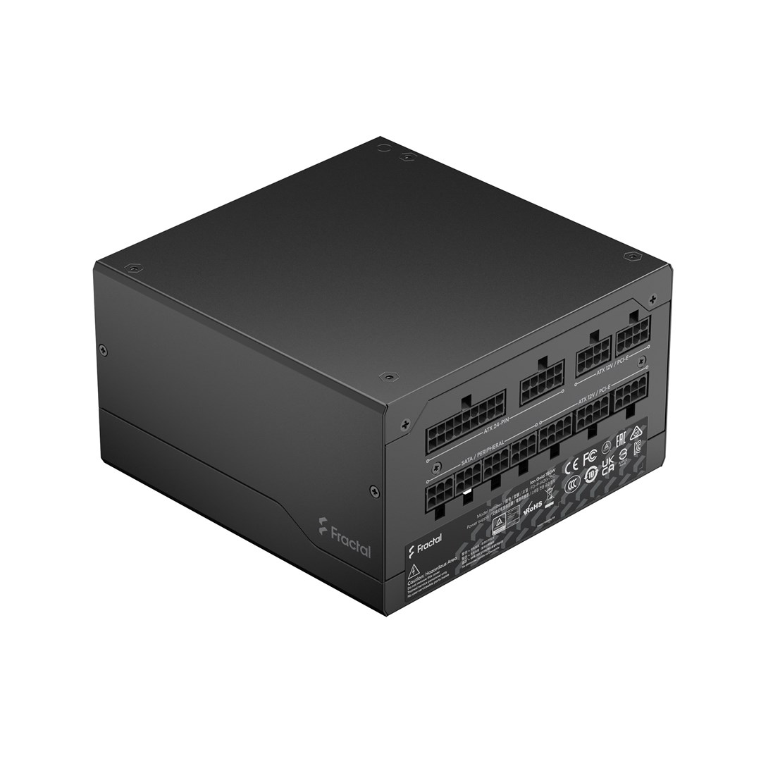 Fractal Design Ion+ 750W Gold power supply unit 24-pin ATX ATX Black Fractal Design Ion+ 750W Gold power supply unit 24-pin ATX ATX Black