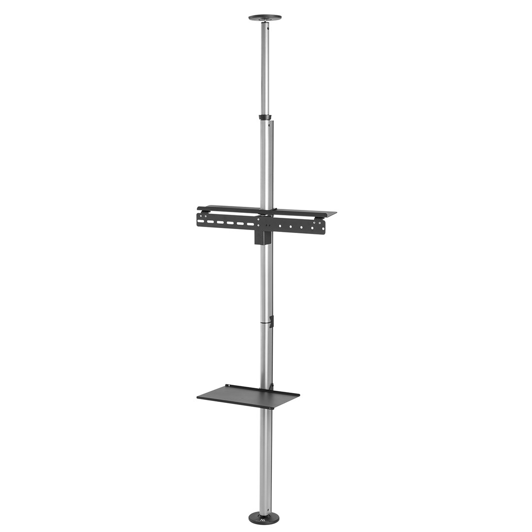Telescopic TV holder, ceiling and floor with shelf Maclean MC-791N 37 "-70", max. 30 kg Telescopic TV holder, ceiling and floor with shelf Maclean MC-791N 37 "-70", max. 30 kg