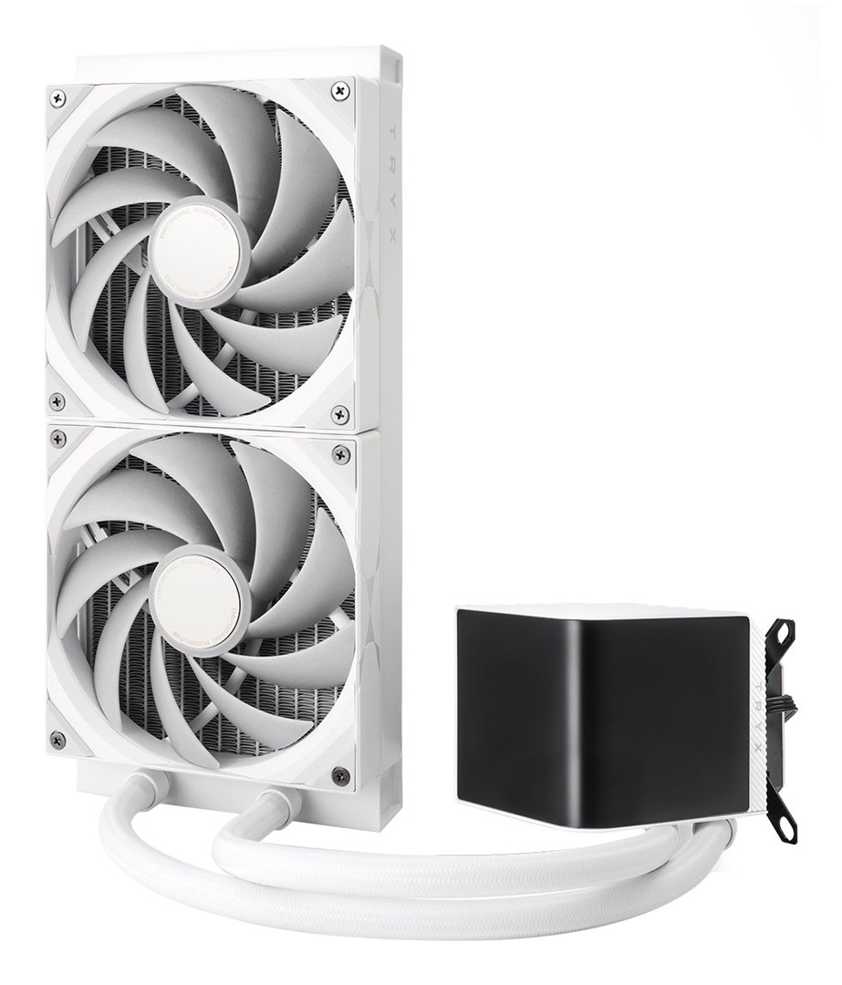 TRYX PANORAMA 280 Processor Liquid cooling kit 14 cm White 1 pc(s) TRYX PANORAMA 280 Processor Liquid cooling kit 14 cm White 1 pc(s)