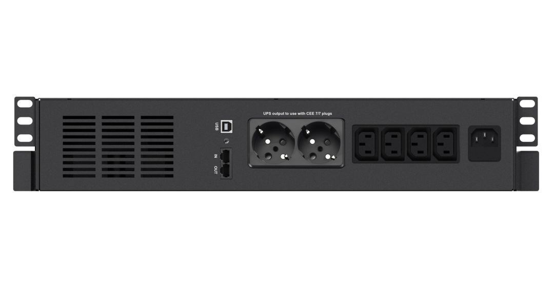 Infosec X4 600 RM Plus uninterruptible power supply (UPS) Line-Interactive 0.6 kVA 360 W 6 AC outlet(s) Infosec X4 600 RM Plus uninterruptible power supply (UPS) Line-Interactive 0.6 kVA 360 W 6 AC outlet(s)