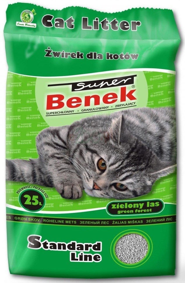 Certech Super Benek Standard Green Forest - Cat Litter Clumping 25 l (20 kg) Certech Super Benek Standard Green Forest - Cat Litter Clumping 25 l (20 kg)