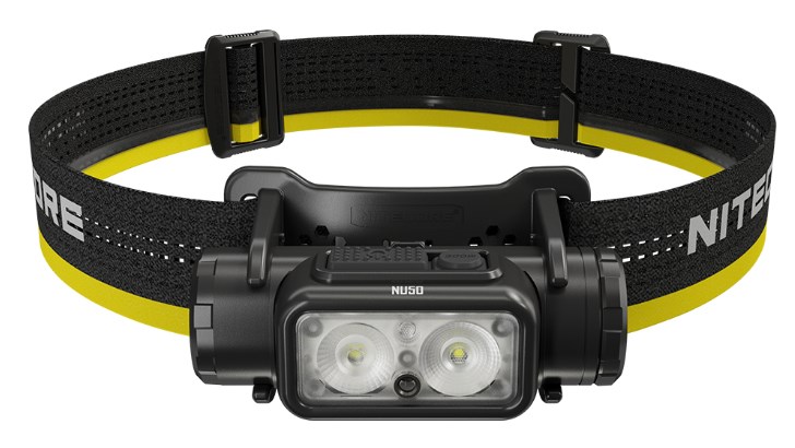 Nitecore NU50 flashlight Black, Yellow Headband flashlight LED Nitecore NU50 flashlight Black, Yellow Headband flashlight LED