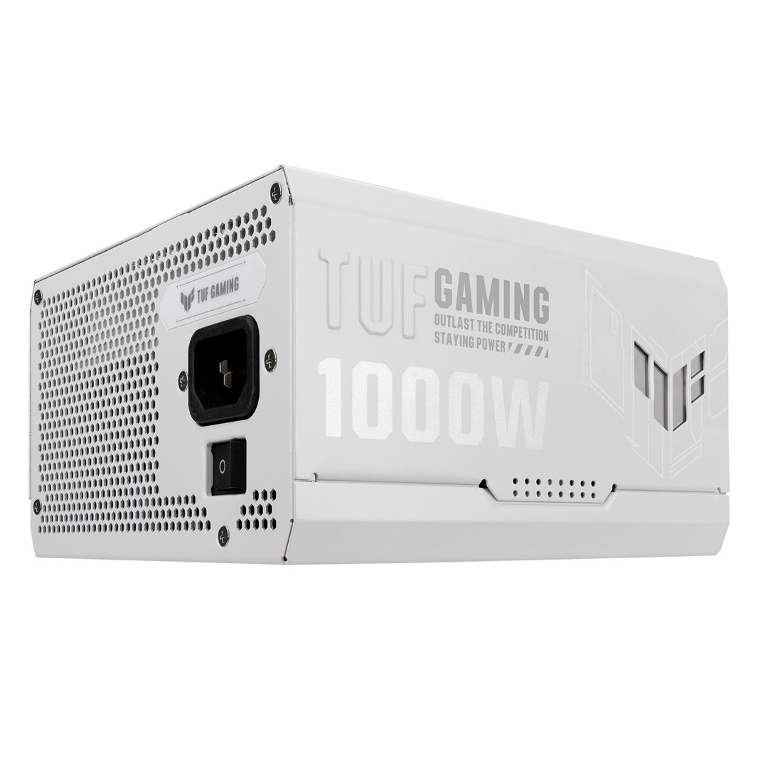 ASUS TUF Gaming 1000W Gold White Edition power supply unit 20+4 pin ATX ATX ASUS TUF Gaming 1000W Gold White Edition power supply unit 20+4 pin ATX ATX