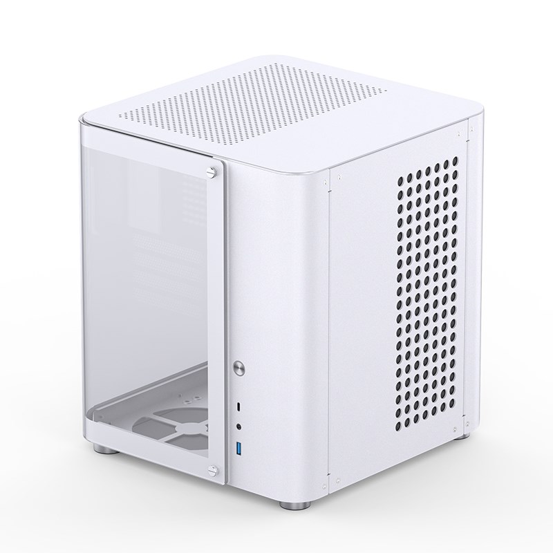 Jonsbo TK-1 2.0 Micro-ATX Case, Tempered Glass - white Jonsbo TK-1 2.0 Micro-ATX Case, Tempered Glass - white