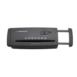Esperanza EN104 paper shredder Strip shredding 22 cm Black Esperanza EN104 paper shredder Strip shredding 22 cm Black
