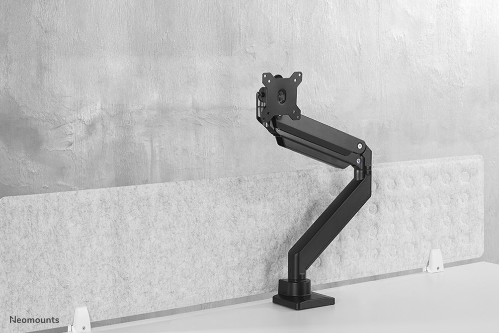 Neomounts NM-D775BLACKPLUS Monitor arm 10-49" - gas spring - Topfix - 180°-stop Neomounts NM-D775BLACKPLUS Monitor arm 10-49" - gas spring - Topfix - 180°-stop
