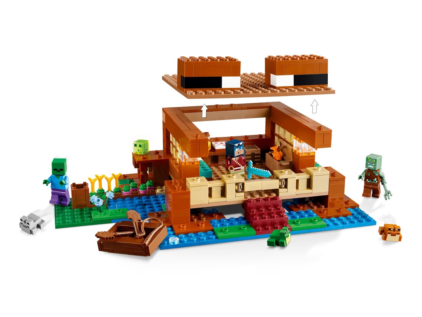 LEGO MINECRAFT 21256 THE FROG HOUSE LEGO MINECRAFT 21256 THE FROG HOUSE