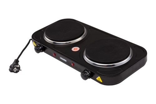 Mesko Home MS 6509 hob Black Countertop Sealed plate 2 zone(s) Mesko Home MS 6509 hob Black Countertop Sealed plate 2 zone(s)