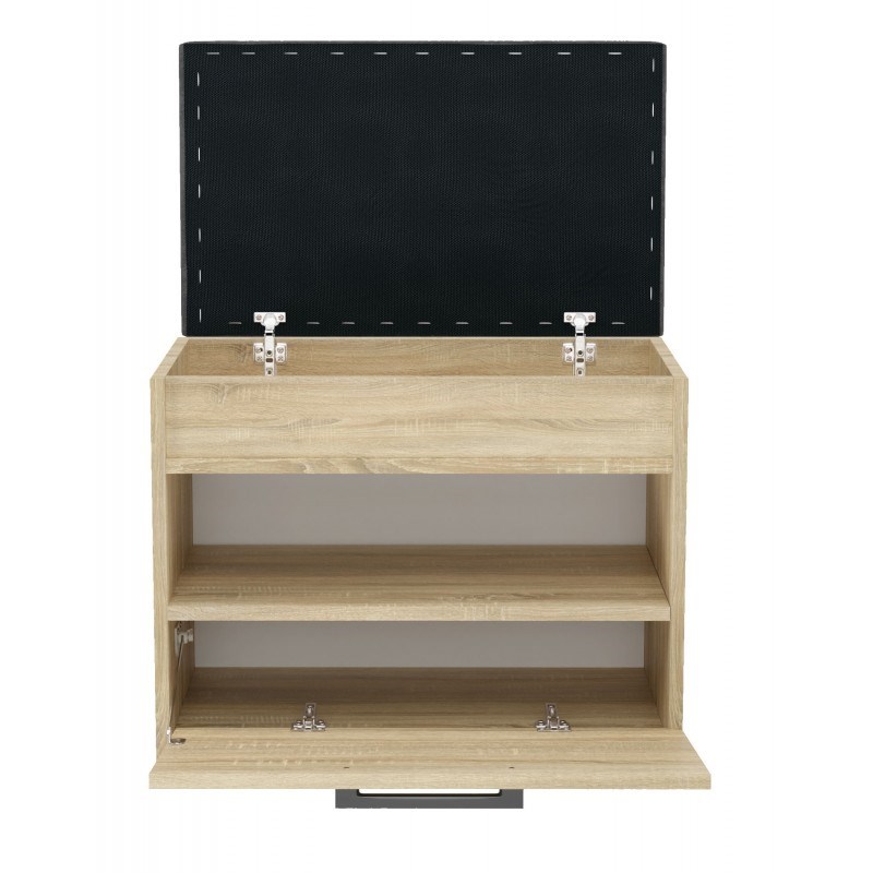 Topeshop PARMA MINI SONOMA shoe organizer Closed Sonoma oak Topeshop PARMA MINI SONOMA shoe organizer Closed Sonoma oak