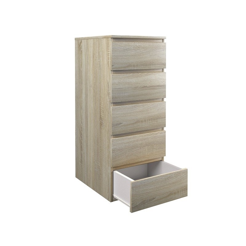 Topeshop W5 SONOMA chest of drawers Topeshop W5 SONOMA chest of drawers
