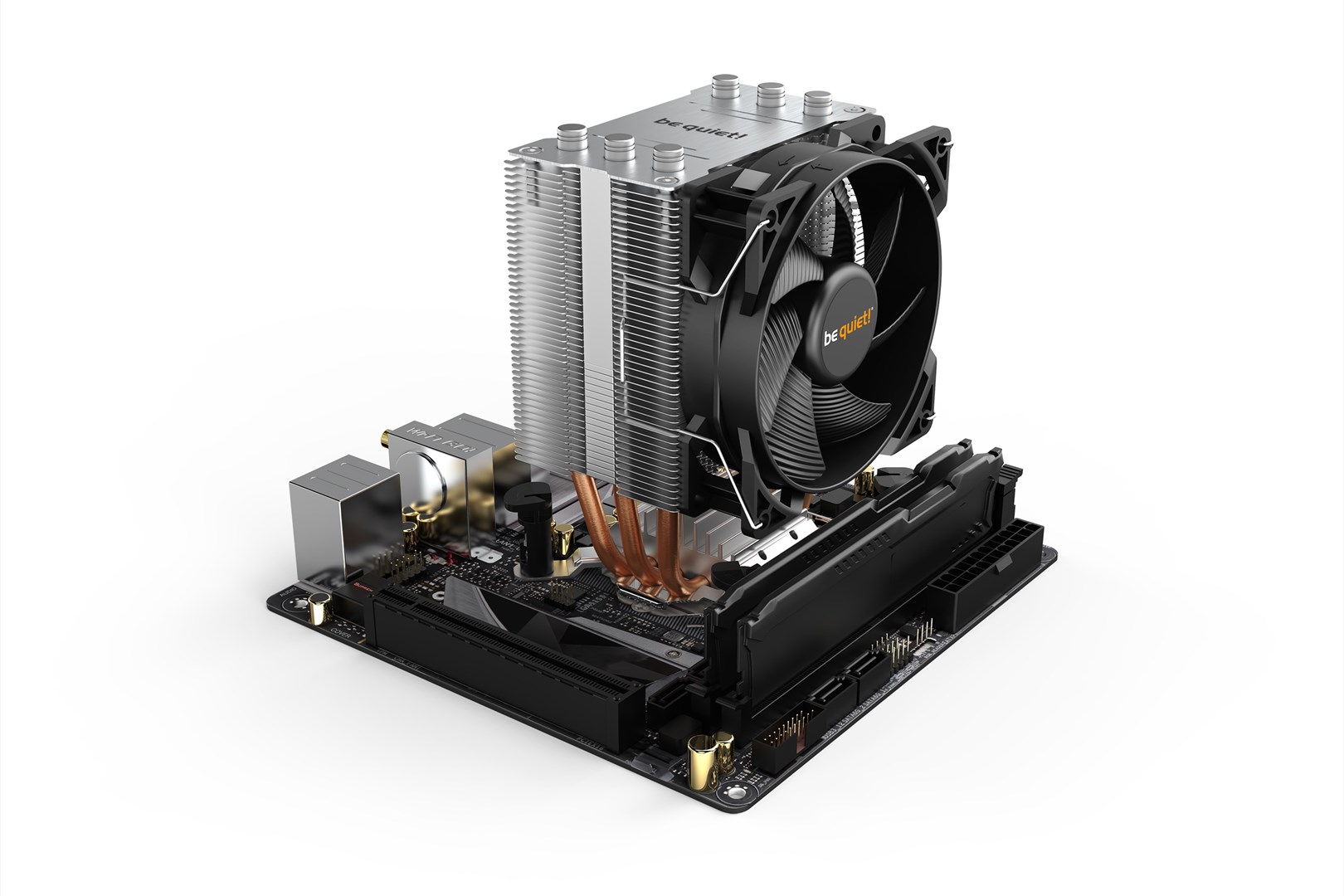 be quiet! PURE ROCK SLIM 2 Processor Cooler 9.2 cm Silver 1 pc(s) be quiet! PURE ROCK SLIM 2 Processor Cooler 9.2 cm Silver 1 pc(s)