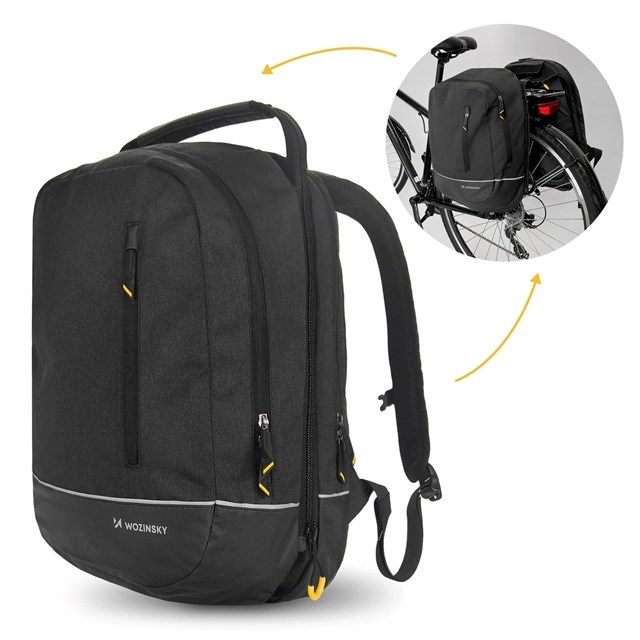 Wozinsky WBB30BK Bike bag/backpack for luggage rack 30l Black Wozinsky WBB30BK Bike bag/backpack for luggage rack 30l Black