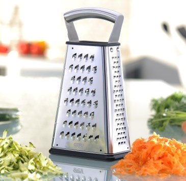 GEFU VITALES LASER CUT Box grater Stainless steel GEFU VITALES LASER CUT Box grater Stainless steel