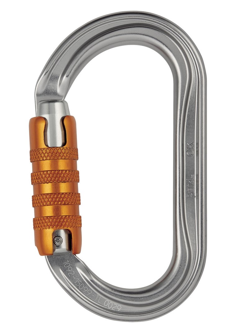 Petzl M33A TL climbing carabiner D-shaped Aluminium Grey 1 pc(s) Petzl M33A TL climbing carabiner D-shaped Aluminium Grey 1 pc(s)