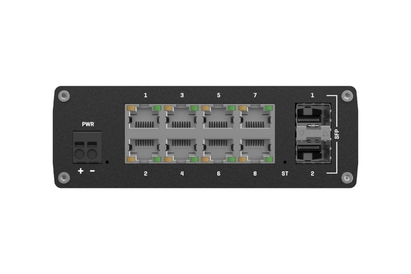 Teltonika TSW212 Managed L2 Gigabit Ethernet (10/100/1000) Black Teltonika TSW212 Managed L2 Gigabit Ethernet (10/100/1000) Black