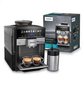 Siemens EQ.6 TE658209RW coffee maker Espresso machine 1.7 L Fully-auto Siemens EQ.6 TE658209RW coffee maker Espresso machine 1.7 L Fully-auto