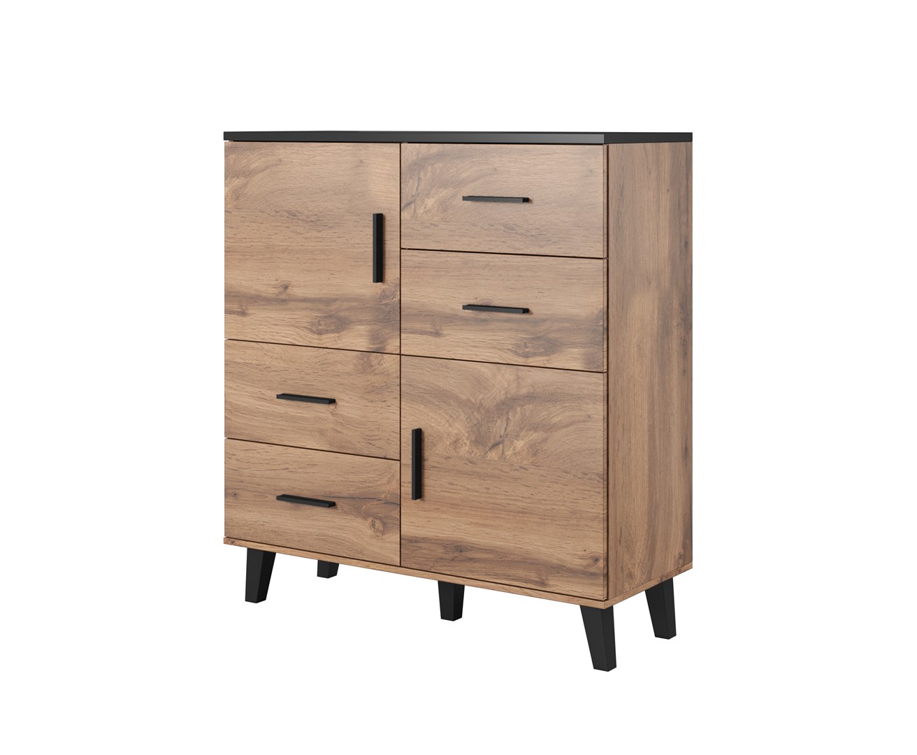 Cama living room set LOTTA 2 (sideboard 150 2D3DR + sideboard 110 2D4DR + display cabinet 120 + coffee table 110) Cama living room set LOTTA 2 (sideboard 150 2D3DR + sideboard 110 2D4DR + display cabinet 120 + coffee table 110)