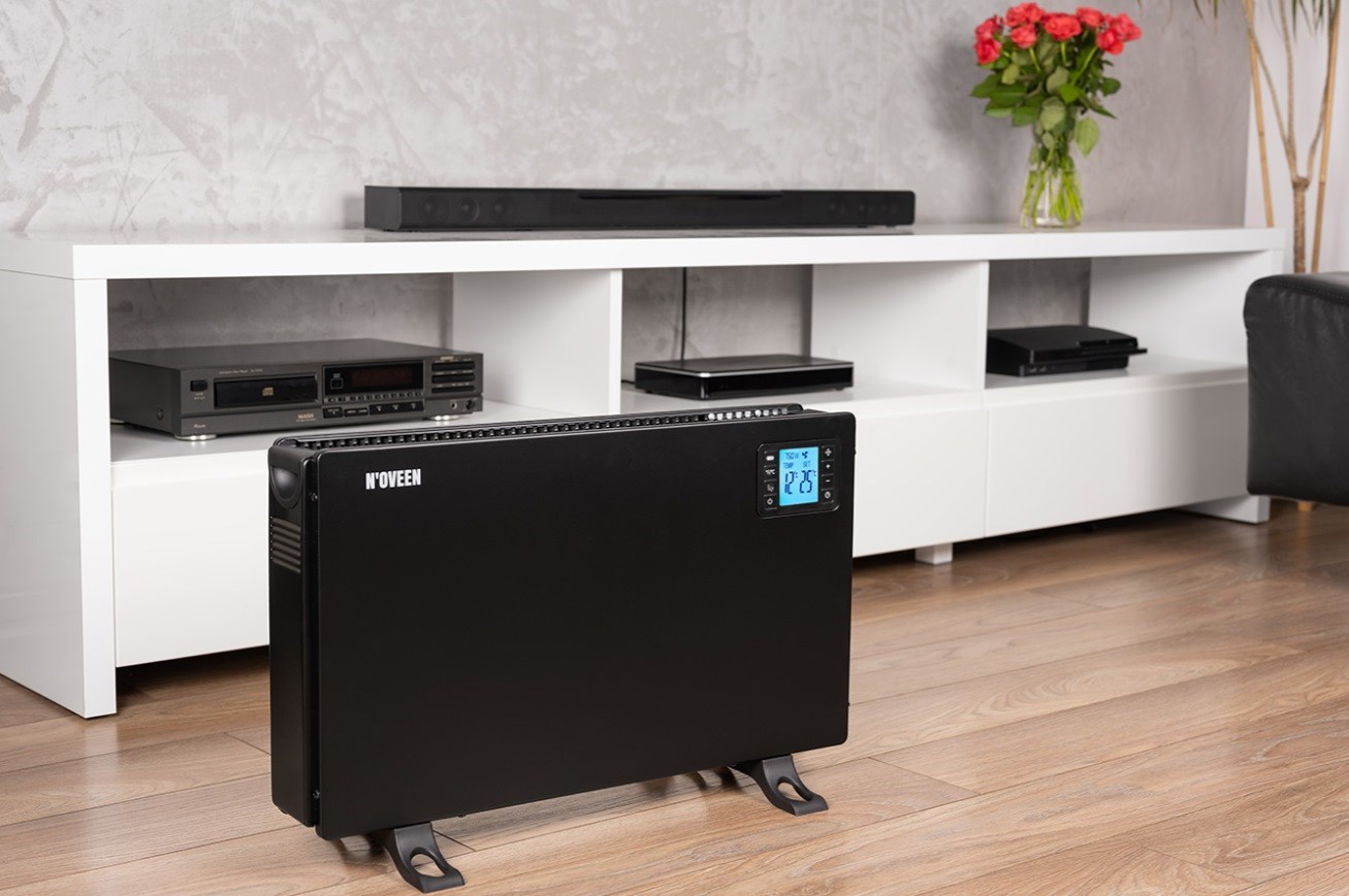 CONVECTOR HEATER NOVEEN CH7100 LCD SMART BLACK CONVECTOR HEATER NOVEEN CH7100 LCD SMART BLACK