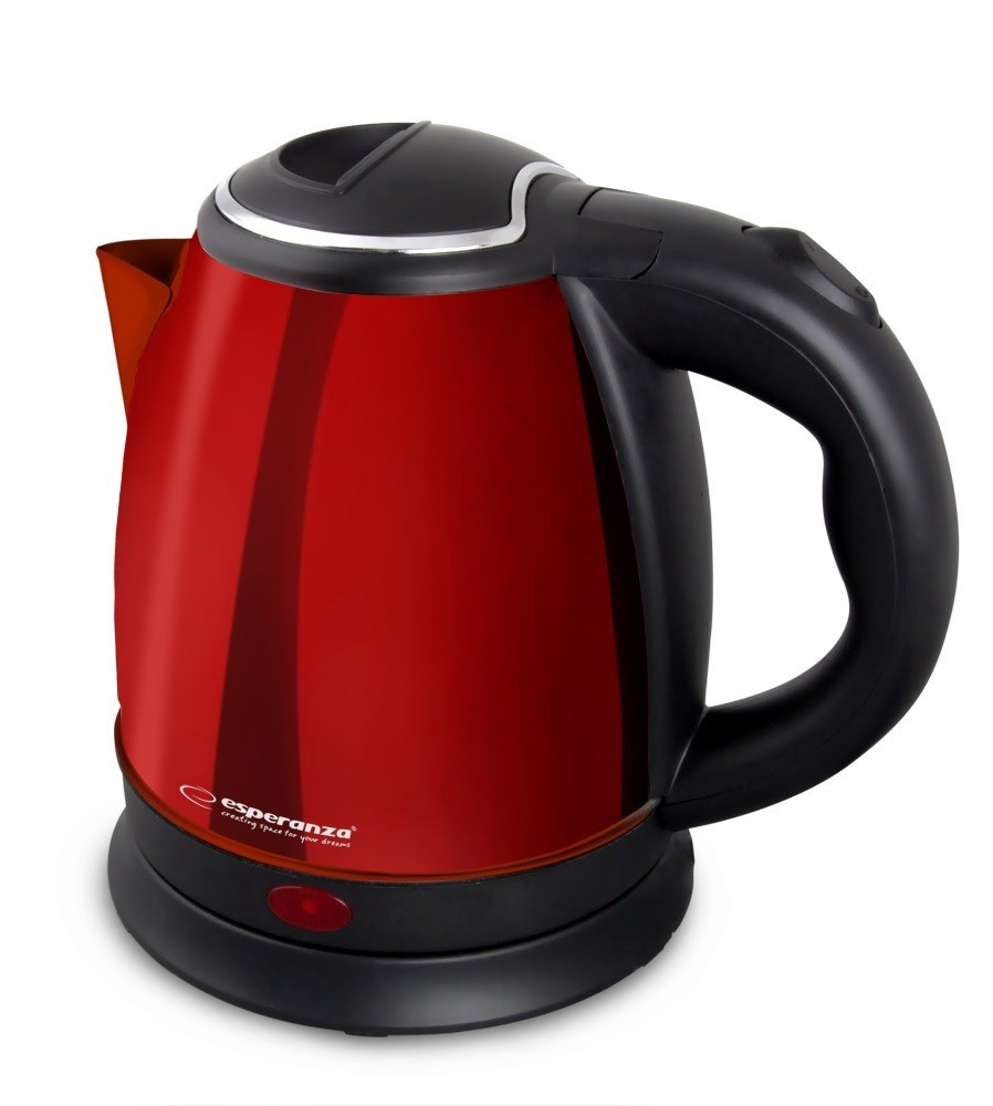 Esperanza EKK128R electric kettle Parana 1 L Black,Red 1350 W Esperanza EKK128R electric kettle Parana 1 L Black,Red 1350 W