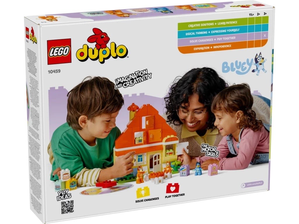 LEGO BLUEY 10459 Bluey's Family House with Memory Game LEGO BLUEY 10459 Bluey's Family House with Memory Game