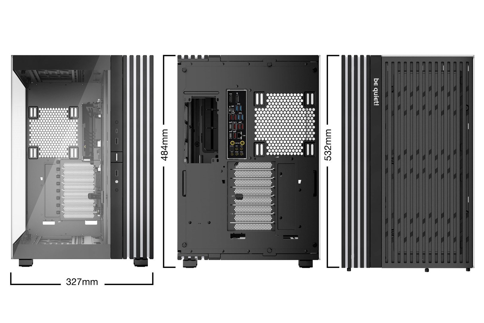 be quiet! LIGHT BASE 900 DX Black Full Tower be quiet! LIGHT BASE 900 DX Black Full Tower