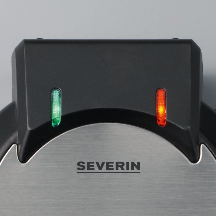Severin WA 2103 waffle iron 4 waffle(s) 1200 W Black, Silver Severin WA 2103 waffle iron 4 waffle(s) 1200 W Black, Silver