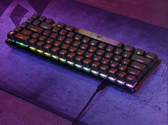 Corsair K65 PRO MINI keyboard Gaming USB QWERTZ German Black Corsair K65 PRO MINI keyboard Gaming USB QWERTZ German Black