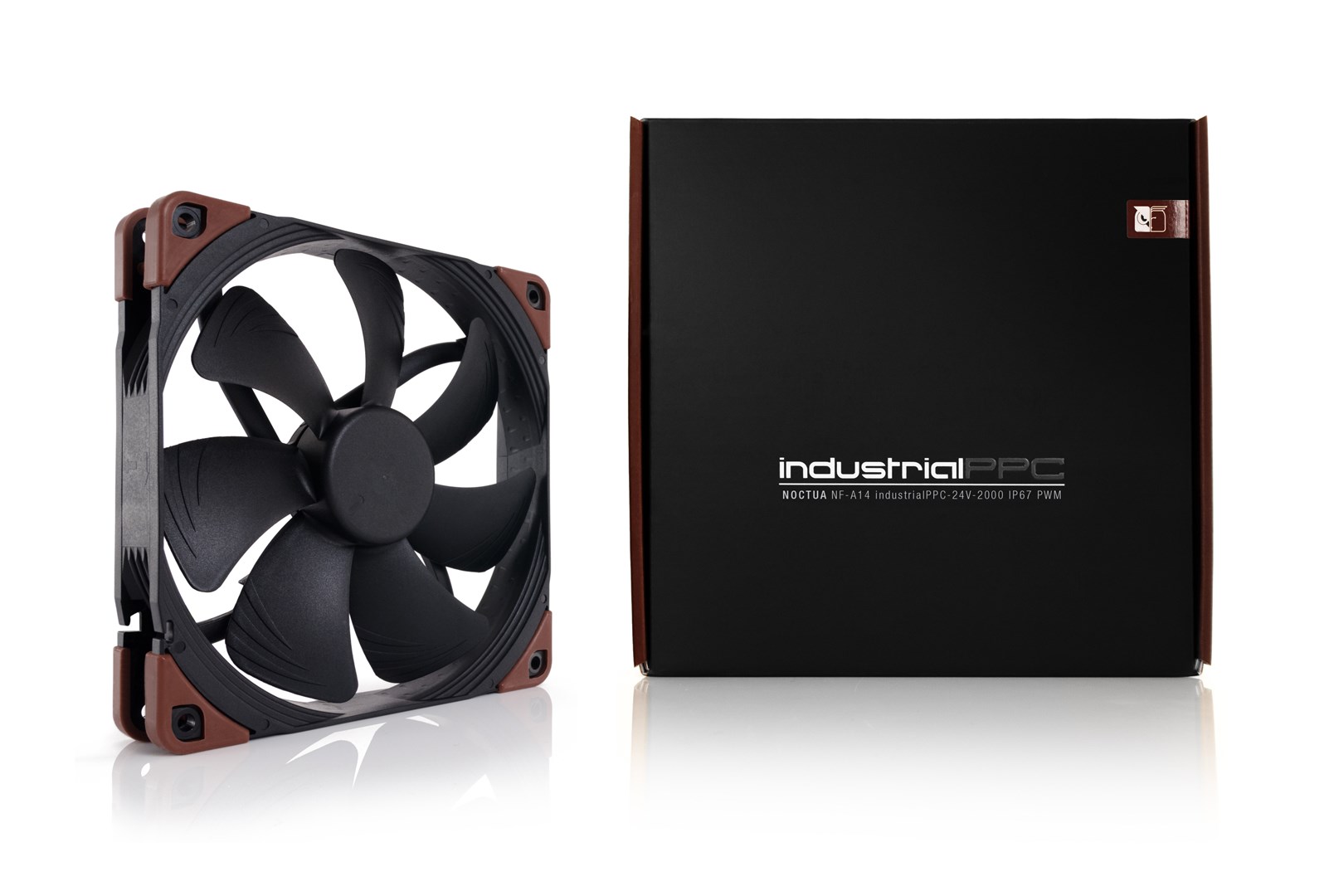 Noctua NF-A14 INDUSTRIALPPC-2000 PWM Computer case Fan 14 cm Black, Brown 1 pc(s) Noctua NF-A14 INDUSTRIALPPC-2000 PWM Computer case Fan 14 cm Black, Brown 1 pc(s)