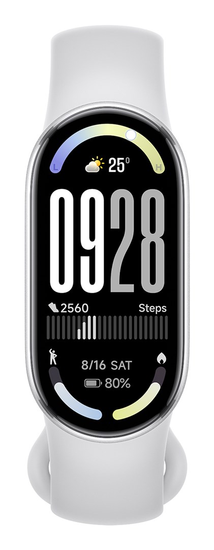 Xiaomi Smart Band 10 Silver AMOLED Wristband activity tracker 4.37 cm (1.72") Xiaomi Smart Band 10 Silver AMOLED Wristband activity tracker 4.37 cm (1.72")