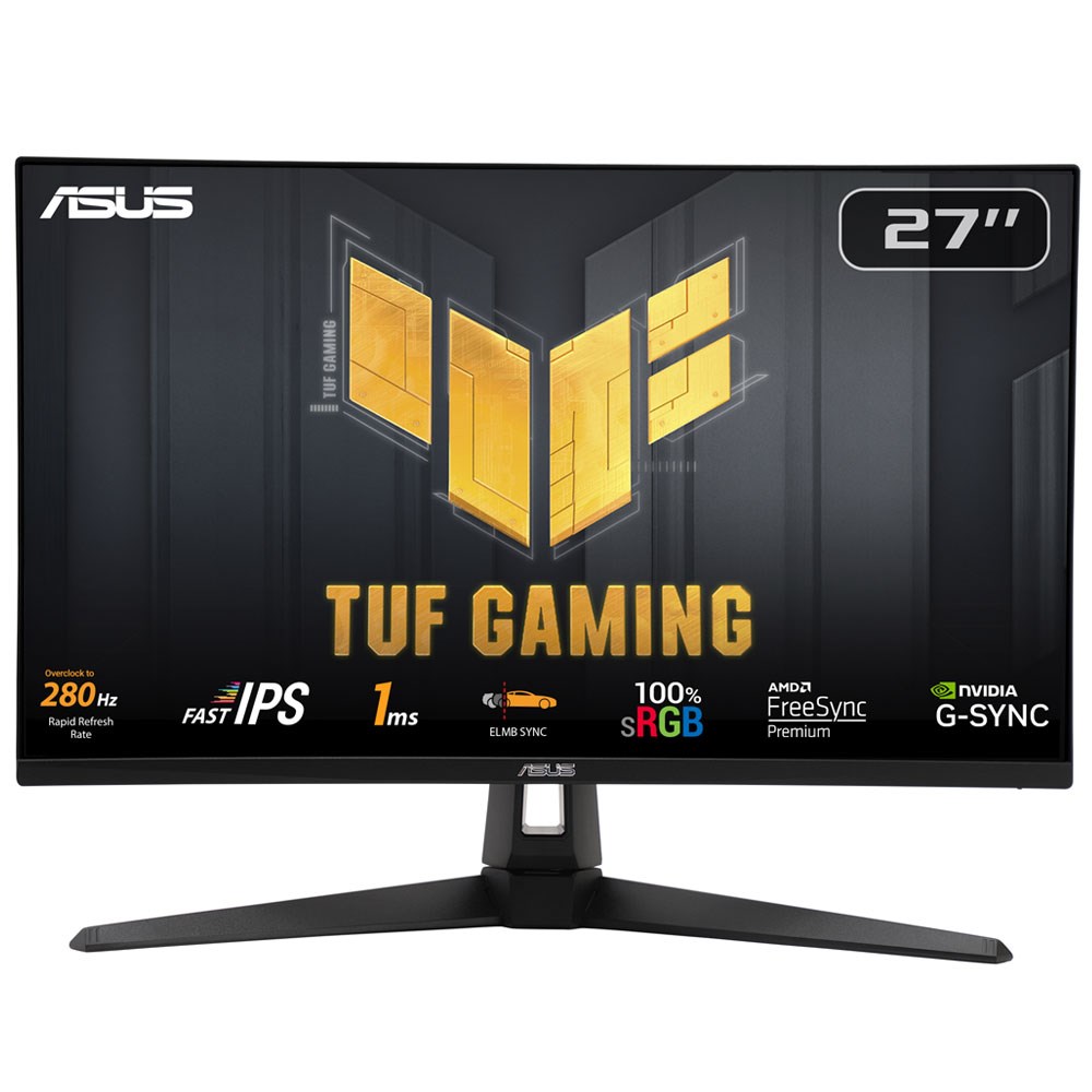ASUS TUF Gaming VG279QM1A computer monitor 68.6 cm (27") 1920 x 1080 pixels Full HD LCD Black ASUS TUF Gaming VG279QM1A computer monitor 68.6 cm (27") 1920 x 1080 pixels Full HD LCD Black